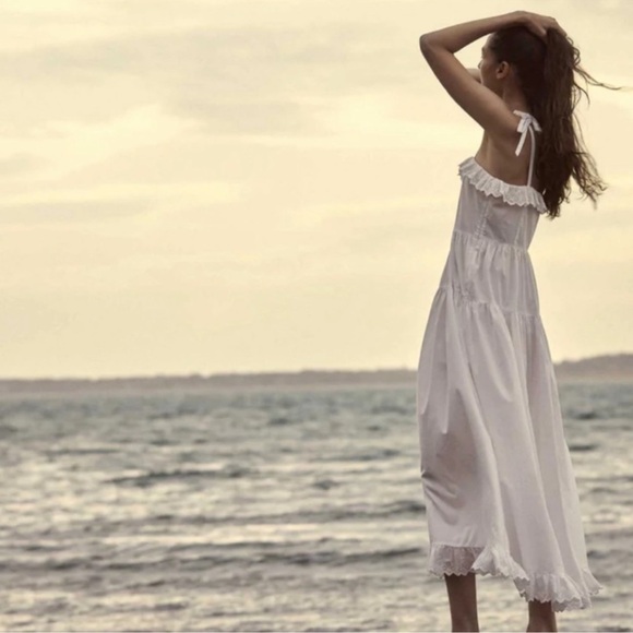 Doen White Maxi Dress - Picture 2 of 7